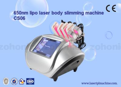 China S06 diode lipo laser Cryolipolysis Slimming Machine / Low Level Laser Therapy for sale