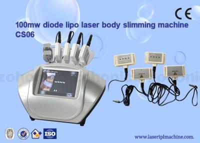 China Portable diode lipo laser for body shaping , 3 in 1 laser fat cutting machine for sale