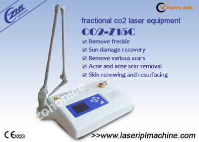 China Freckle Removal Fractional Co2 Laser Skin Treatment Machine 3mw Diode for sale