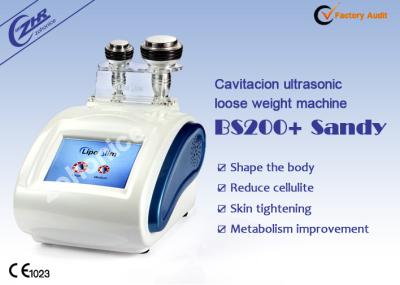 China 43KHZ / 32KHZ Cavitation Body Slimming Machine With Digital Touch Screen for sale
