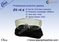 Κίνα Διαφανή 10600nm γυαλιά ασφάλειας λέιζερ του CO2 OD 5+ προς πώληση