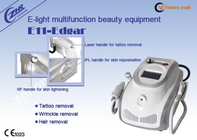 China 1mhz Rf Ipl Laser Permanent Hair Removal Tattoo Removal Machine Ac220v / 50hz for sale