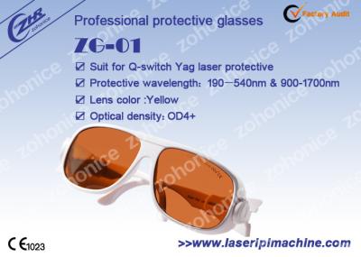 China La longitud de onda IPL de la luz 2000nm de E los vidrios de la protección ocular de los recambios para el laser en venta
