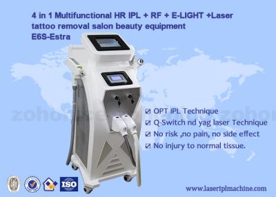China Multifunction 4 in 1 Tattoo Removal Hair Removal Elight IPL RF ND Yag Laser Machine for sale
