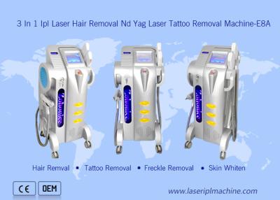 China 3 In 1 Laser Ipl Machine Multifunction Rf Tattoo Removal Hair Loss Beauty for sale