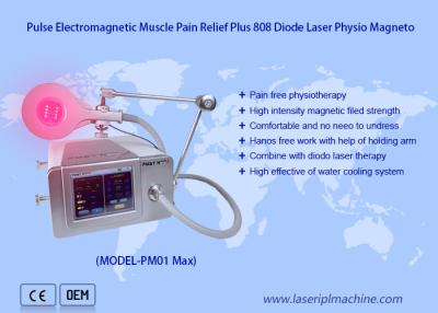 中国 808のダイオード レーザーとの極度のTransductionの筋肉痛救助の電磁石のPhysio 販売のため