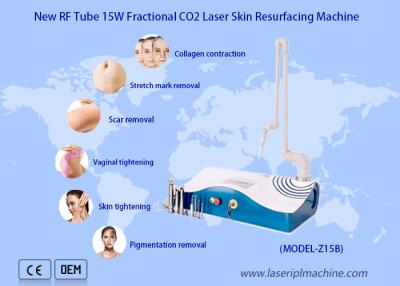China Portable Ce Approved Fractional CO2 Laser Machine 2 In 1 System Skin Resurfacing Machine for sale