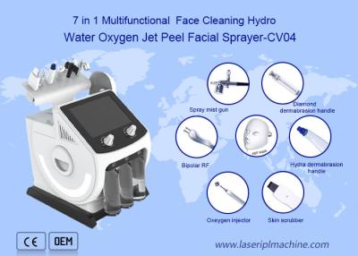 China 7 In 1 Portable Hydro Dermabrasion Machine Facial Cleansing for sale