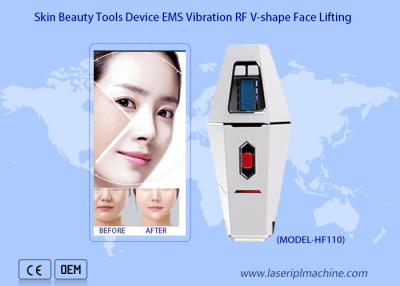 China Mini Hifu Ems Vibration Beauty Device 4 Lines Facial Lifting Skin for sale
