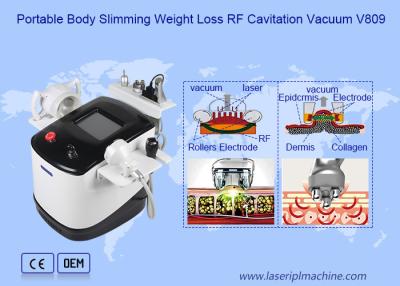 China Portable 40k Cavitation Vacuum Machine Body Slimming Skin Firming Vela Roller for sale