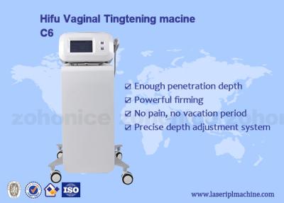 China High Intensity Focused Ultrasound Hifu Vaginal Tightening Machine 360 Automatic Roating for sale