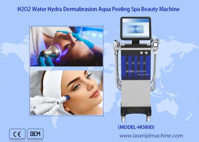 China 14 Pcs Handles Vertical Hydrodermabrasion Facial Machine 14 In 1 for sale
