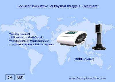 China Eswt Focus Therapy Shock Wave Machine Physiotherapy 1-16hz for sale