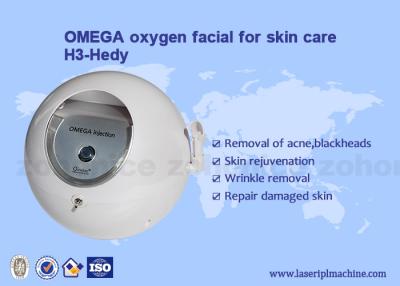 China Cuidado 110-220v de la cara de la máquina del rejuvenecimiento de la piel de la terapia de oxígeno de la peladura del jet en venta