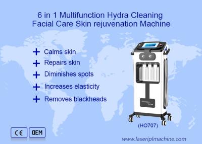 China Stationary Oxygen Facial Whitening RF Vacuum Hydro Dermabrasion Face Cleaning For Spa for sale