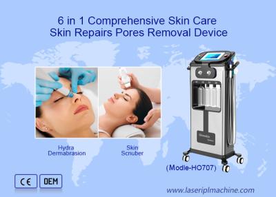China Hydra multifuncional 6IN1 de las ventas al por mayor que limpia la máquina facial del rejuvenecimiento de la piel del cuidado en venta
