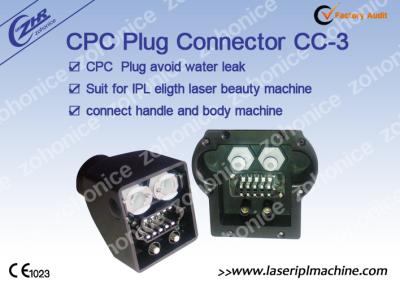China IPl Handles Spare Parts Square CPC Connector For IPL Beauty Machine CC-3 for sale