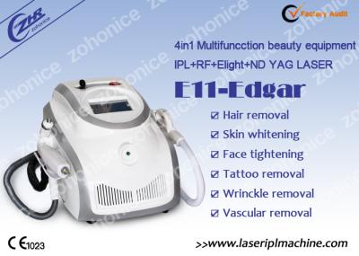 China Portable E-light IPL RF Smooth wrinkles Machine With 4 Filters Handle for sale