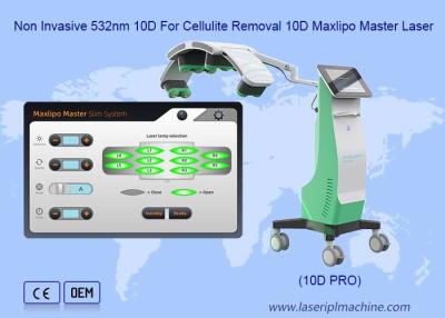 中国 Maxlipo冷たいレーザー機械損失の重量の膝の関節炎の処置を回す縦10d 販売のため