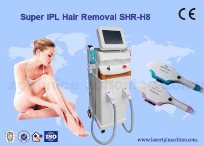 China Pure Sapphire SHR Hair Removal Machine 10×40nm Spot Size With CE Certification for sale