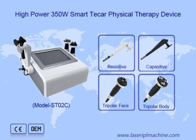 China 4in1 CET RET RF Physiotherapie Gesichtslift 448khz TECAR Körpermassage Maschine zu verkaufen
