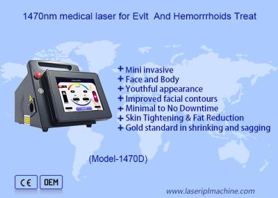 中国 1470nmダイオードレーザー脂肪燃焼脂質化手術 レーザー減量マシン 販売のため
