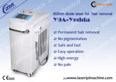China white 808nm 10hz Diode Laser Hair Removal Machine For Birthmark for sale