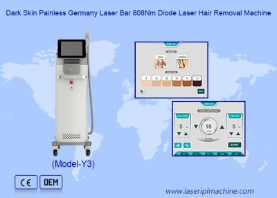 Cina Macchina per la depilazione laser a diodero da 1064 755 808nm senza dolore per tutti i tipi di pelle in vendita