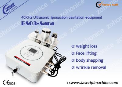 China 40KHZ sonic liposuction Cavitation Fat Burning Machine for Fat Removal for sale