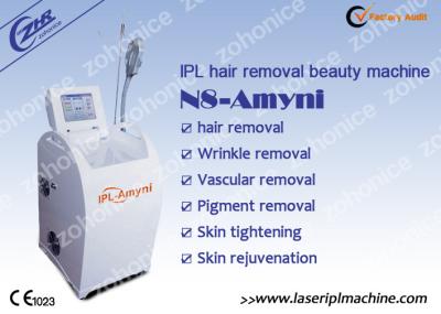 China Vertical SHR OPT IPL permanent  Hair Removal Machine for beauty salon for sale