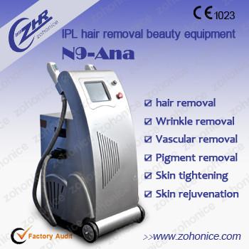 China Beauty Salon IPL Hair Removal Machines With 2 Hanles For Skin Rejuvenation for sale