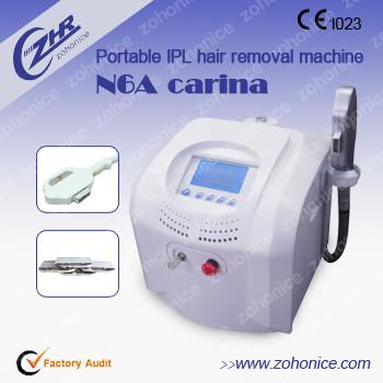 China Pulsed Light Portable IPL Hair Removal Machines / Anti Wrinkle Machine for sale