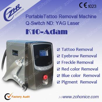중국 ND: YAG 레이저 귀영나팔 제거 기계는을 위한 빨간 주근깨도 나이 안료를 제거합니다 판매용