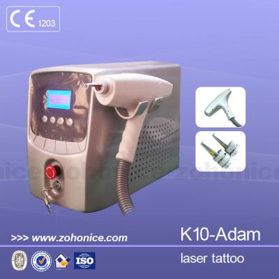 China Q Switched ND Yag Laser Eyebrow Removal Tattoo Removal Machine for sale