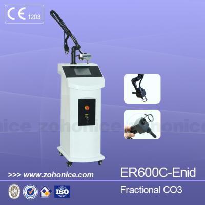 China Scar Removal Fractional Co2 Laser Machine 30W With LED Touch Screen Footswitch for sale