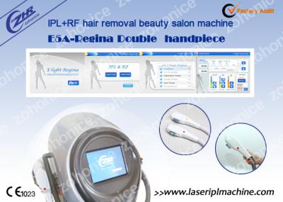 China E-luz muy eficiente IPL RF, equipo de la belleza del tratamiento del retiro de la peca en venta