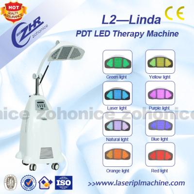 中国 黒ずみの取り外しのための 7 カラー写真 LED の皮の若返り機械 PDT 販売のため