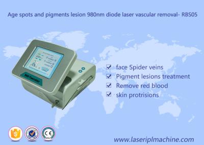China La edad vascular médica del retiro de la lesión mancha y pigmenta el laser del diodo de 980 nanómetro en venta