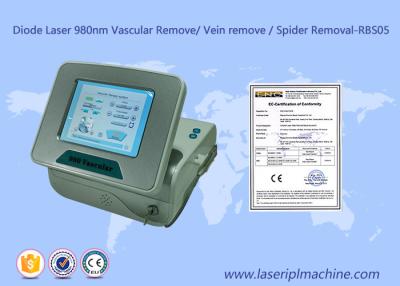 China 980 Nm Skin Tightening Machine / Diode Laser Vascular Spider Removal Device for sale