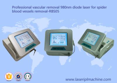 China Laser vascular del diodo de la máquina 980nm del rejuvenecimiento de la piel para el retiro de Vessles de la sangre de la araña en venta