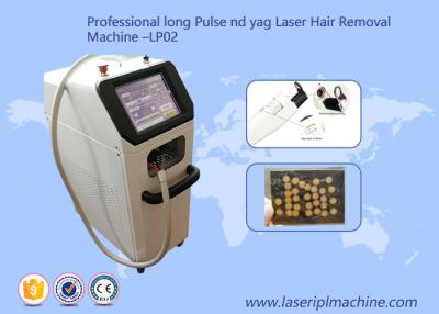 China Long Pulse Salon Laser Hair Removal Machine / Professional Hair Removal Laser Machine for sale