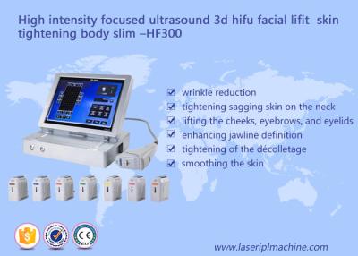 China A alta intensidade focalizou a máquina do emagrecimento do corpo da máquina do ultrassom do ultrassom HIFU/HIFU à venda