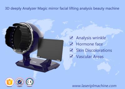 China 3d Deeply Analyzer Home Use Beauty Device Black Color 1 Year Warranty for sale