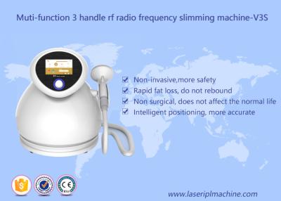 China Multifunctional RF Beauty Equipment 3 Handles Rf Radio Frequency Slimming Machine for sale