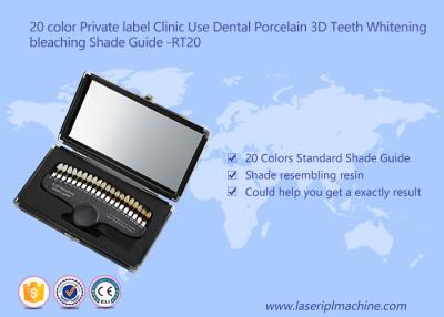 China Os dentes dentais da porcelana 3d da clínica protegem o guia para os dentes amarelos genéticos à venda