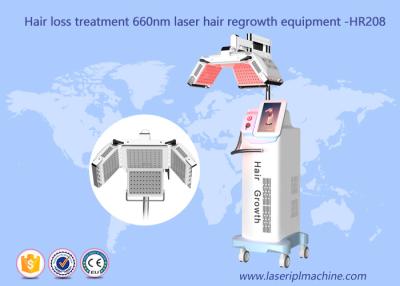 China máquina HR208 de la terapia del laser de la máquina del crecimiento del pelo del diodo 660nm garantía de 1 año en venta