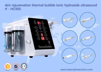 China White Oxygen Facial Whitening Machine Thermal Bubble Cleaning Hydro CE Certification for sale