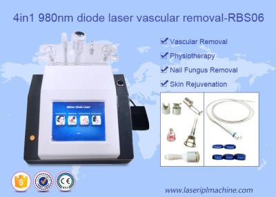 China Spider Vein Removal Skin Rejuvenation Machine 980nm Diode Laser 1 - 10HZ Frequency for sale