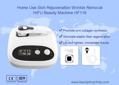China Retiro enfocado uso en el hogar HF119 de la arruga del rejuvenecimiento de la piel de la máquina de la belleza de HIFU en venta