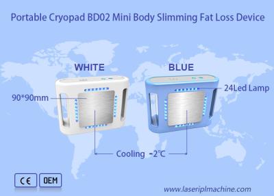 China Body Shaping Cryolipolysis Slimming Machine Cryopad Machine 98 * 98mm Treatment Area for sale